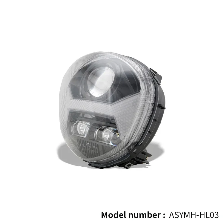 Vintage Daywaker Emark 150W  LED Head Light W/DRL White Position Light for Ya aha Stryker V-Star 1300 2010-2017 Cafe Racer