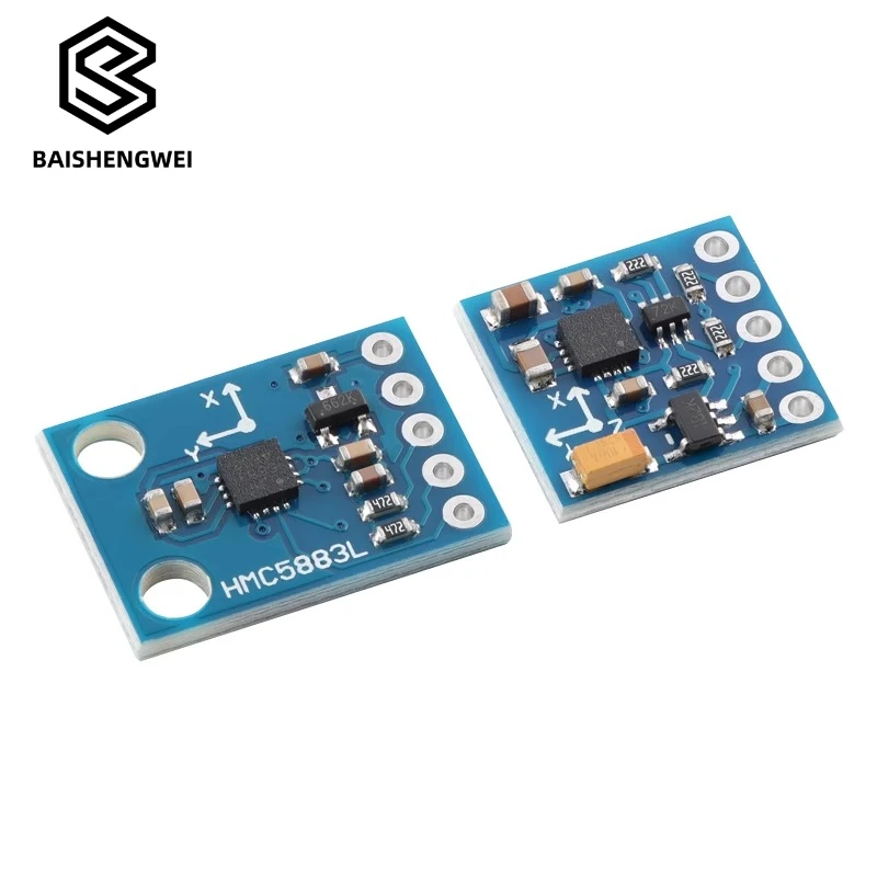 HMC5883L/QMC5883P Three-axis Magnetic Field Sensor Electronic Compass Compass Module GY-271/273