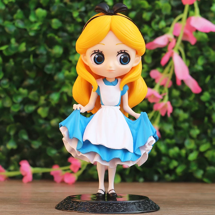 Q Posket Niedliche Große Augen Rapunzel Jenny Meerjungfrau Prinzessin PVC Anime-Puppen Sammlerversion Modell Spielzeug Geburtstagsgeschenk – Detail 10