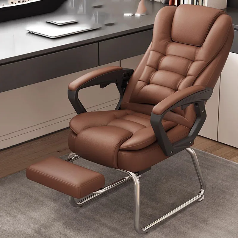 

Leather Emperor Camp Emperor Camp Dinning Designer Kneeling Makeup Luxury Office Chair Portable Silla Oficina Library Furniture