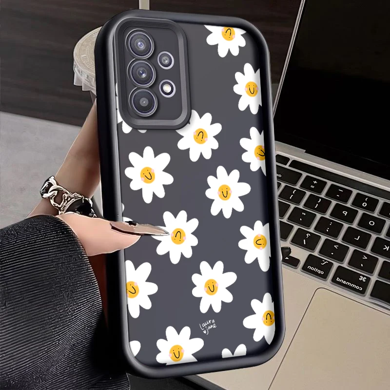 for Samsung A22 A23 A24 A03 A04 A05 M22 A21S A03S 4G A05S A50 soft Lovely shockproof cute girl phone case Casing