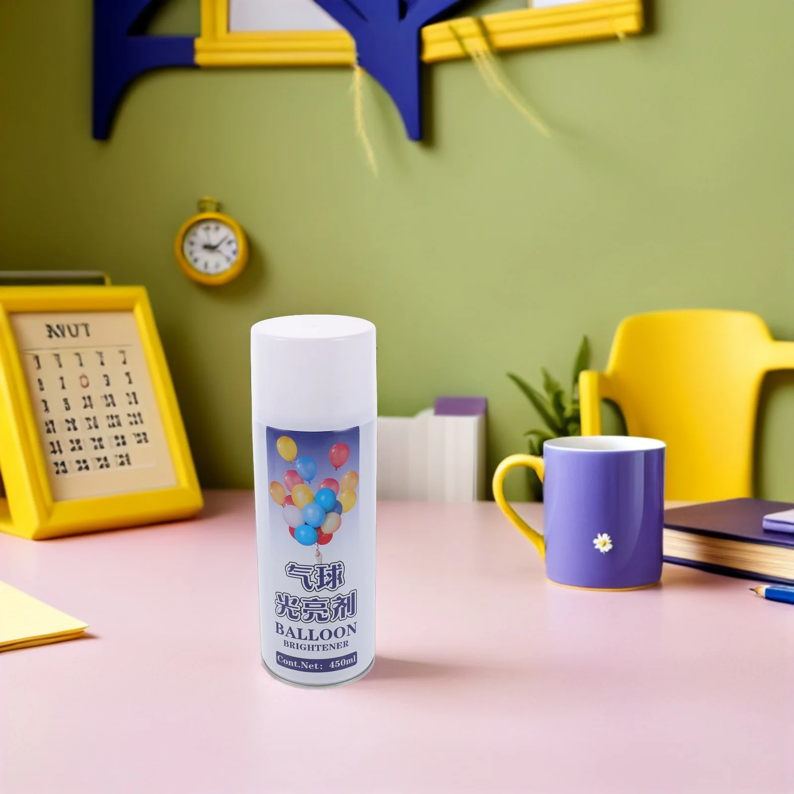 

3pcs Shine Spray 450Ml High Gloss Latex Balloon Shiner Quick Drying Aerosol For Party Supplies Event Decorations Balloon