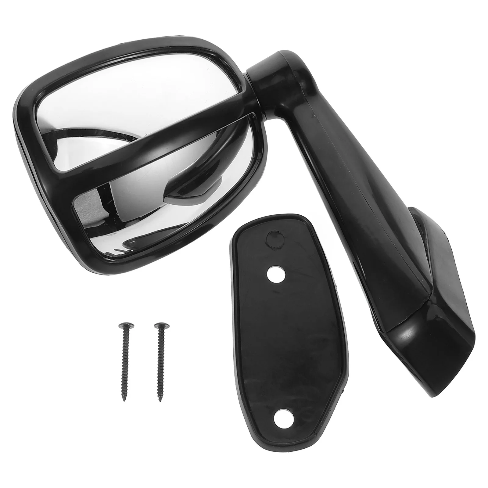 

Rearview Mirror for Car Engine Hood Universal Plastic Durable Design Easy Install Rear Visibility Safety