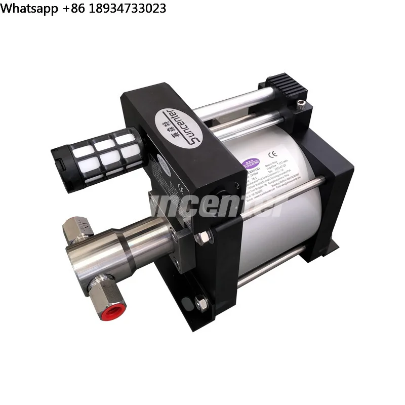 High-Pressure Pneumatic Stainless Steel Piston Pump for Liquid CO2 Gas Boosting OEM Customizable High Flow Automotive Industry