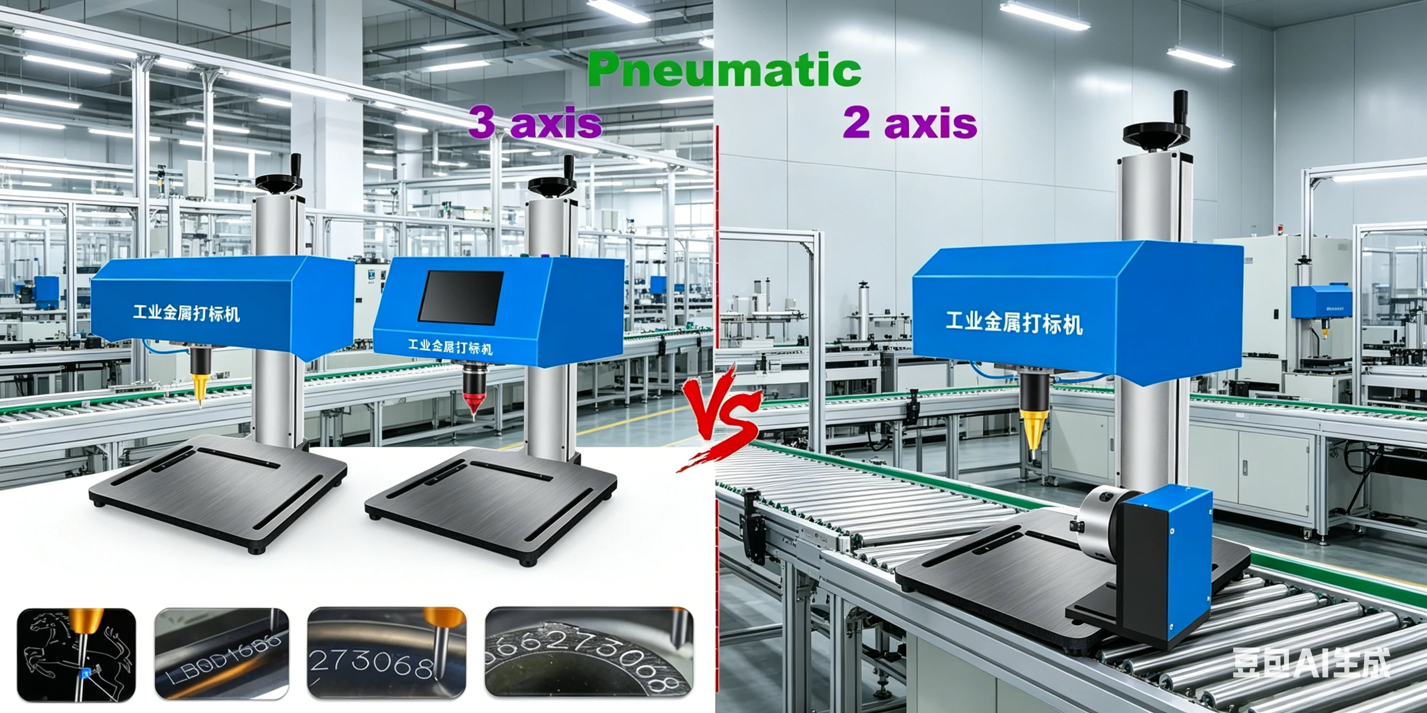 300x200mm Desktop Nameplate Marking Engraving Machine 3 Axis Pneumatic Electric Cylinder Number Car Frame Metal Signage Plotter