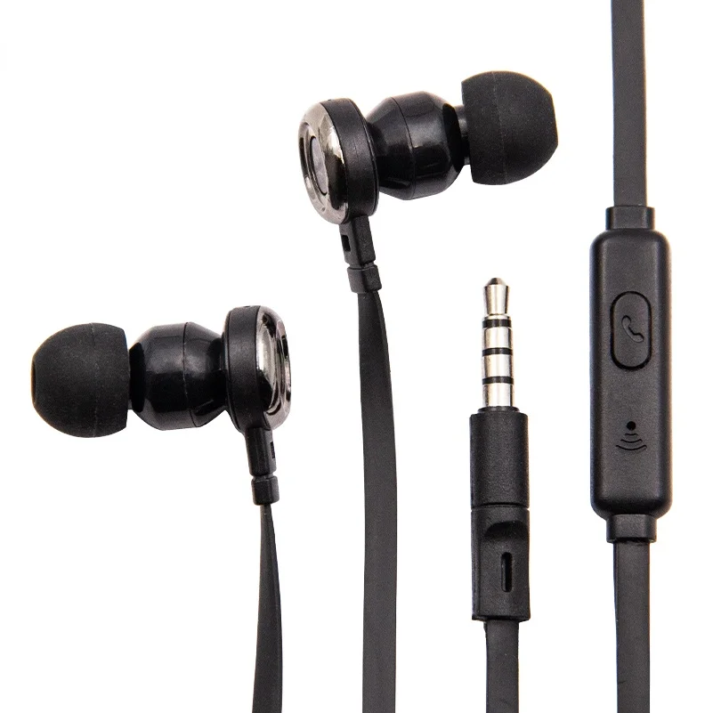 Wired Earphones In-Ear for Computer IPhone Samsung PC 3.5mm Earbuds Auriculares Stereo Headset Gamer Handfree with Mic