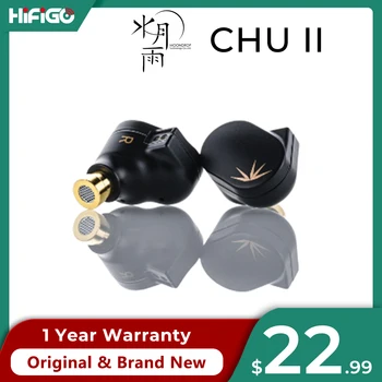 MOONDROP CHU II / CHU 2 Performance Dynamic Driver Kopfhörer IEMs Austauschbares Kabel In-Ear-Kopfhörer HiFi-Musik-Ohrhörer