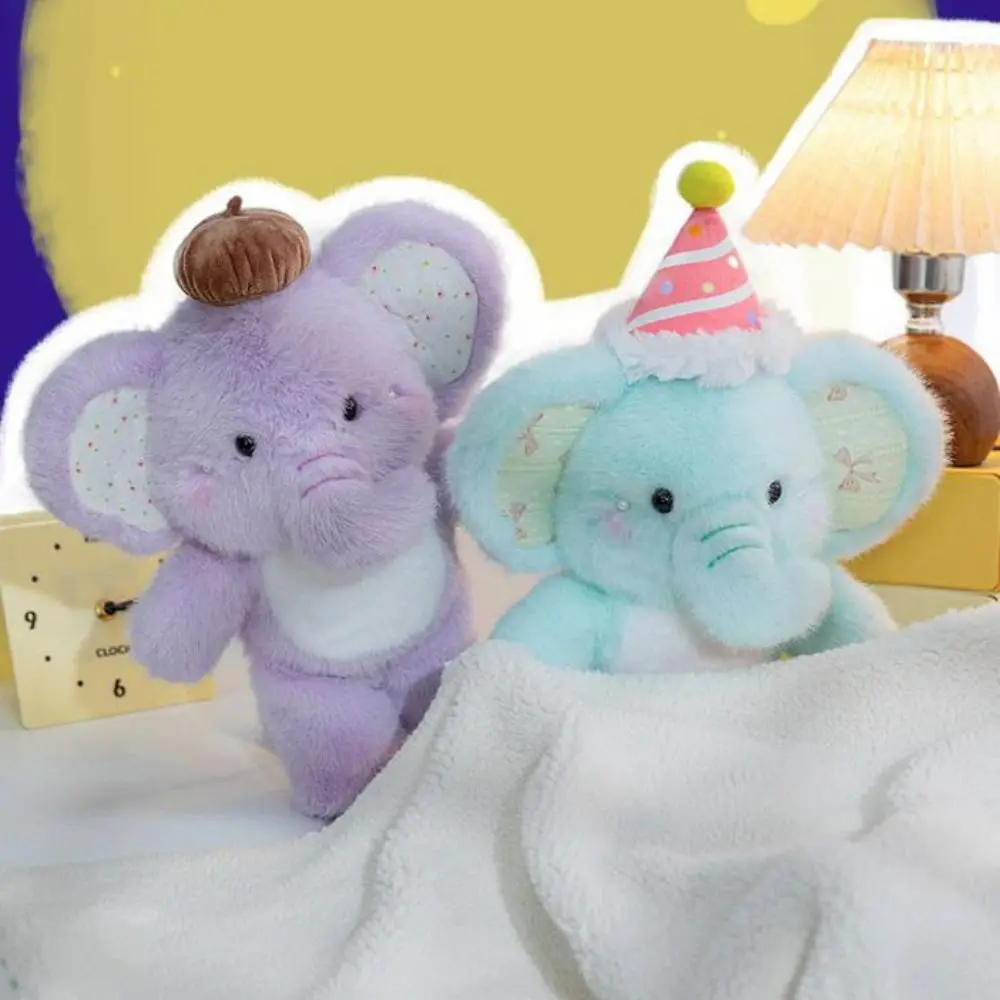 

's Accompany Fluffy Elephant Soft Collection Cartoon Elephant Appease 33CM Elephant Holiday Gifts