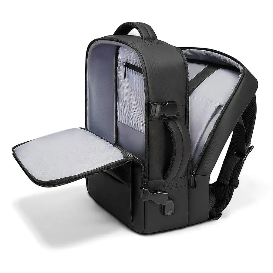 

Дорожные рюкзаки, расширяемый рюкзак для ноутбука Weekender для самолетов, водонепроницаемый рюкзак для ноутбука 17,3 дюйма для мужчин и женщин