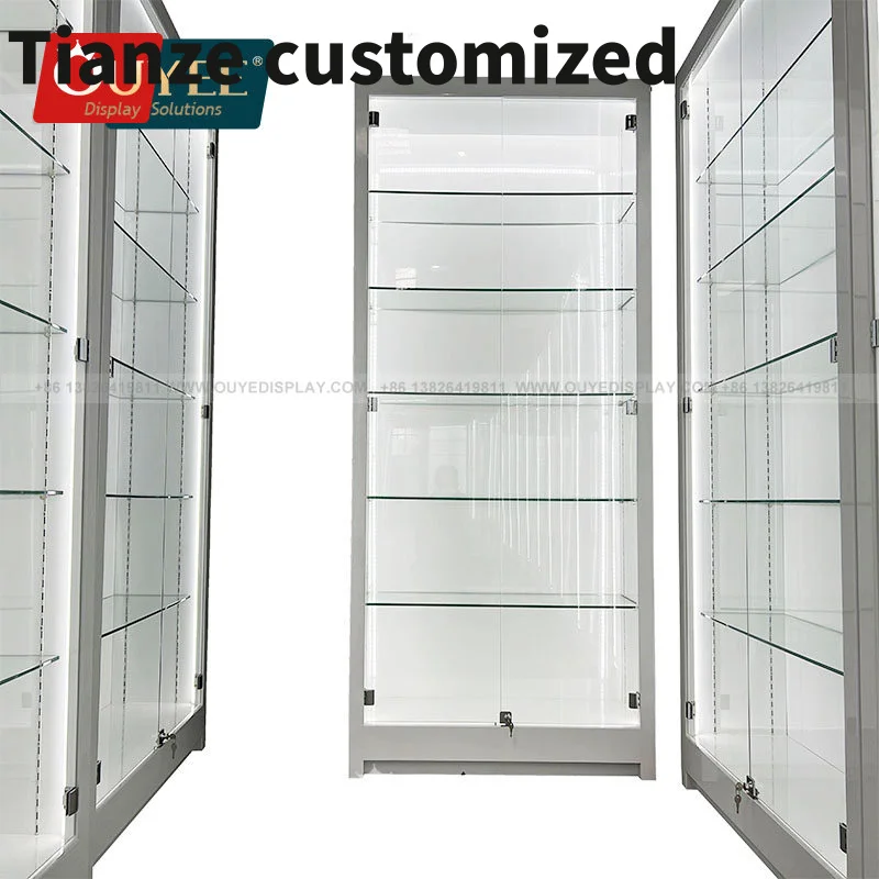 Customized-Commercial Furniture Smoke Shop Wall Designs Shop Decoration Custom Display Cases Smoke Shop