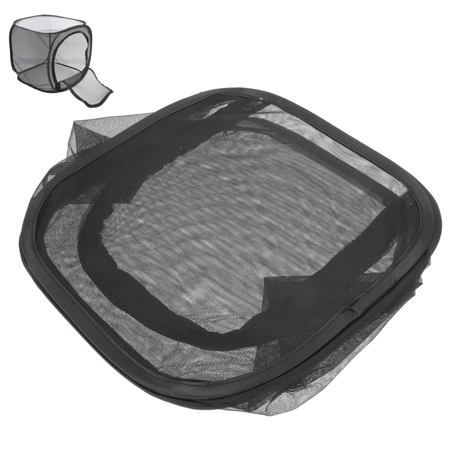 قفص مراقبة الحشرات، قفص بوليستر شفاف قابل للطي ومحمول وجيد التهوية