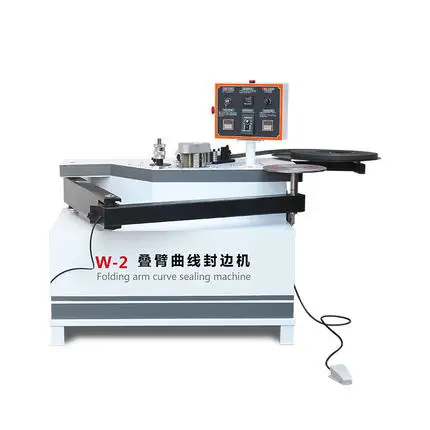 folding arm automatic curve edge banding machine MDF XBD-W-2