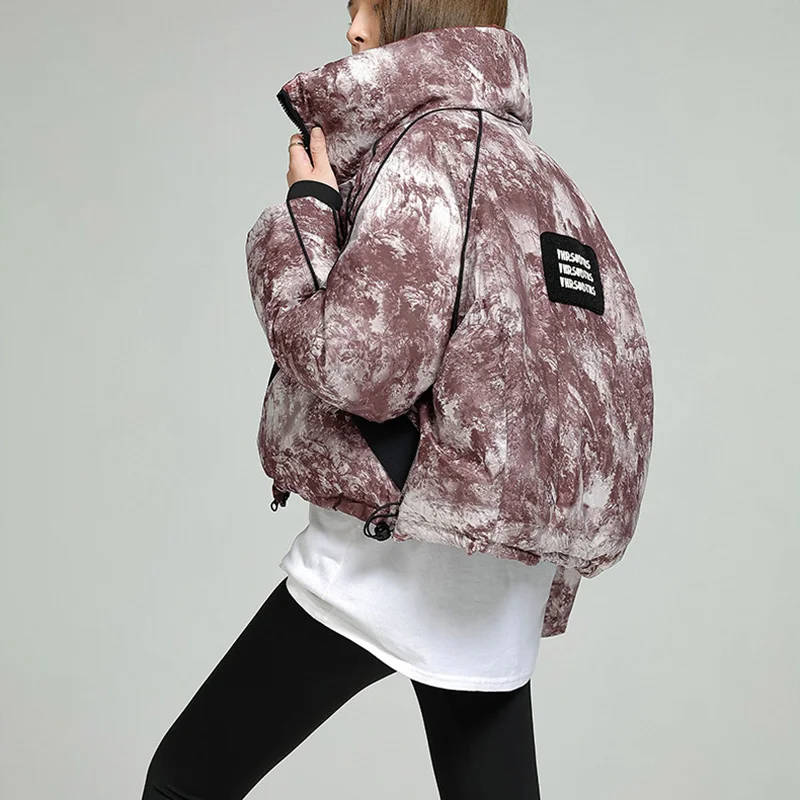 كلا الجانبين لارتداء سترة نسائية دافئة للأسفل 2025 شتاء جديد 90 بطة أسفل سترة نسائية عالية الجودة موضة النساء باركر H746