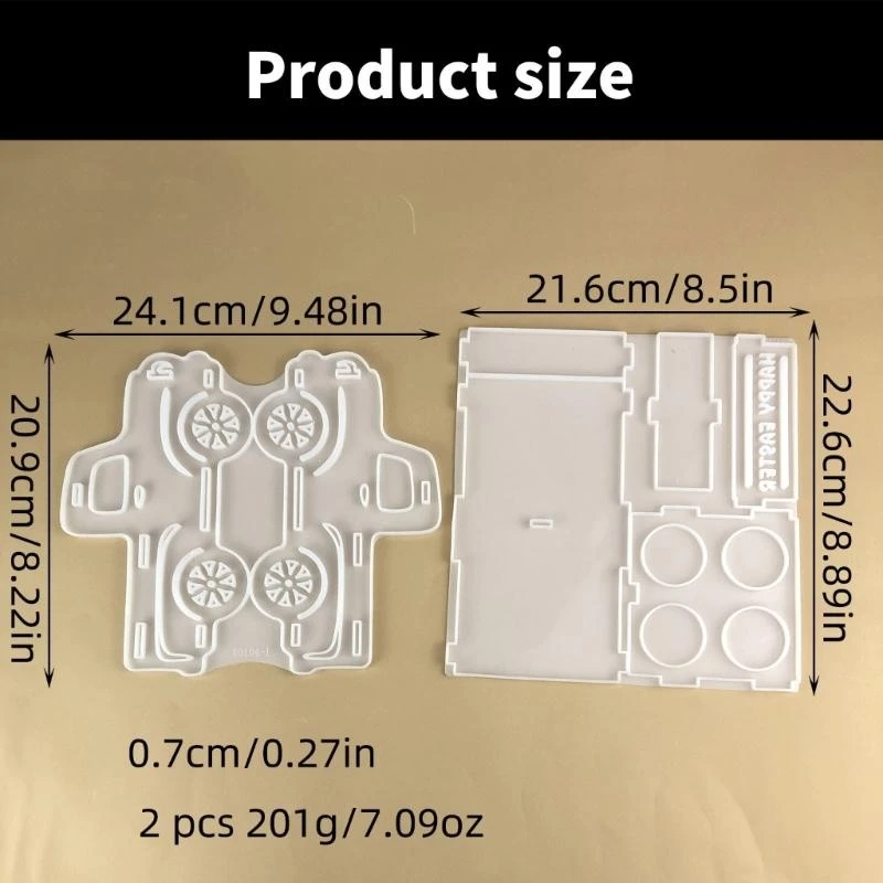 

Set of 2 Silicone Eggs Tray Rack Mold 3D Handmade Craft Molds Silicone Texture Suitable for Refrigerator Eggs Storage