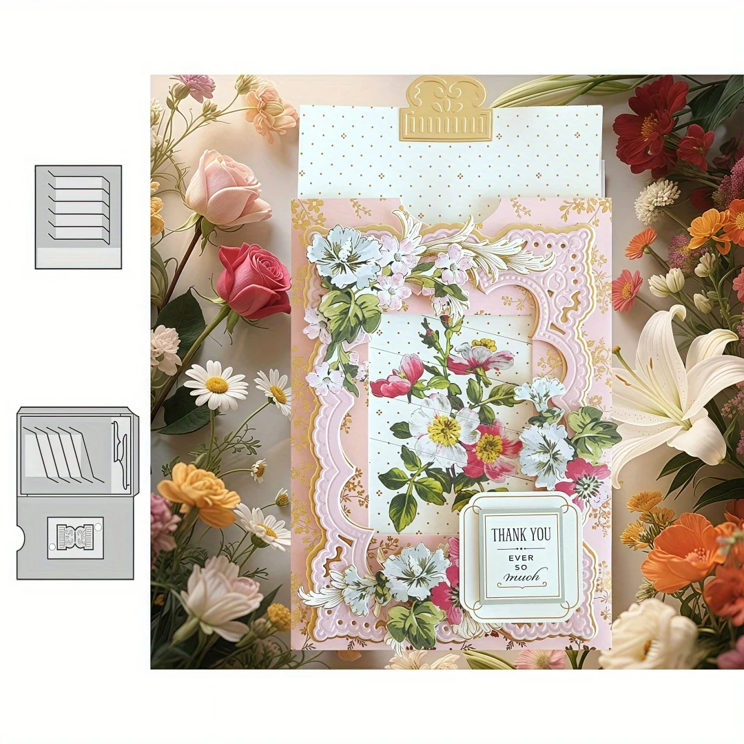 Neuankömmling Hintergrund Metall Stanzform, geeignet für DIY Scrapbook Kartenherstellung Vorlage Album Prägung Handwerk Dekoration