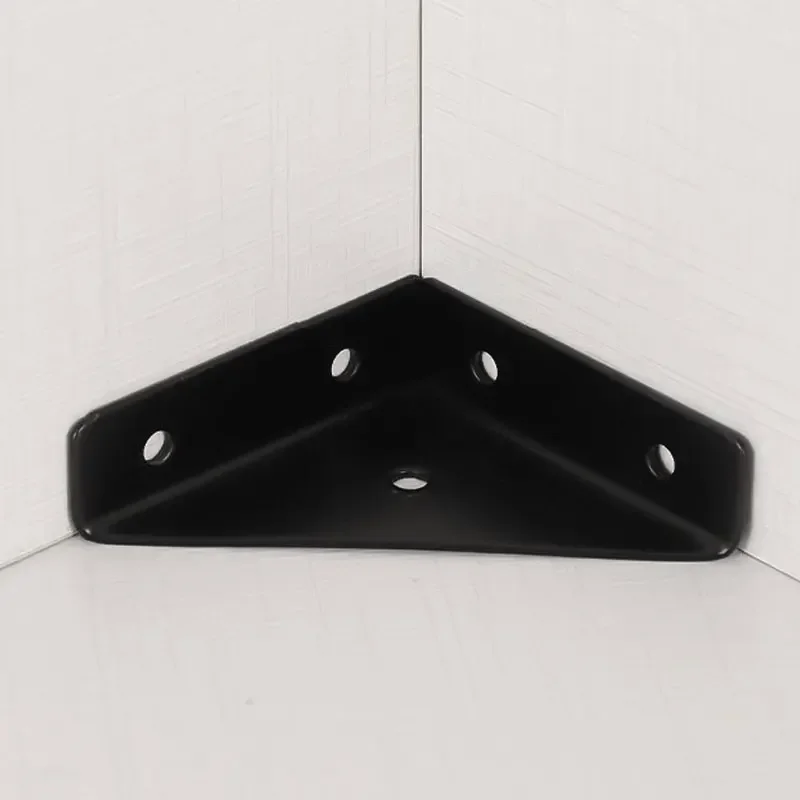 Thickened three-sided corner code fixed 90 degree right angle bracket angle iron cabinet hanging code layer board reinforcement