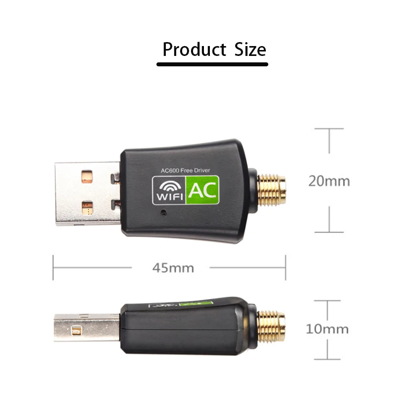 게임 USB 카드 와이파이 신호 수신 송신기, 듀얼 밴드 무선 네트워크 카드, USB 와이파이 네트워크 어댑터, 위성 리시버