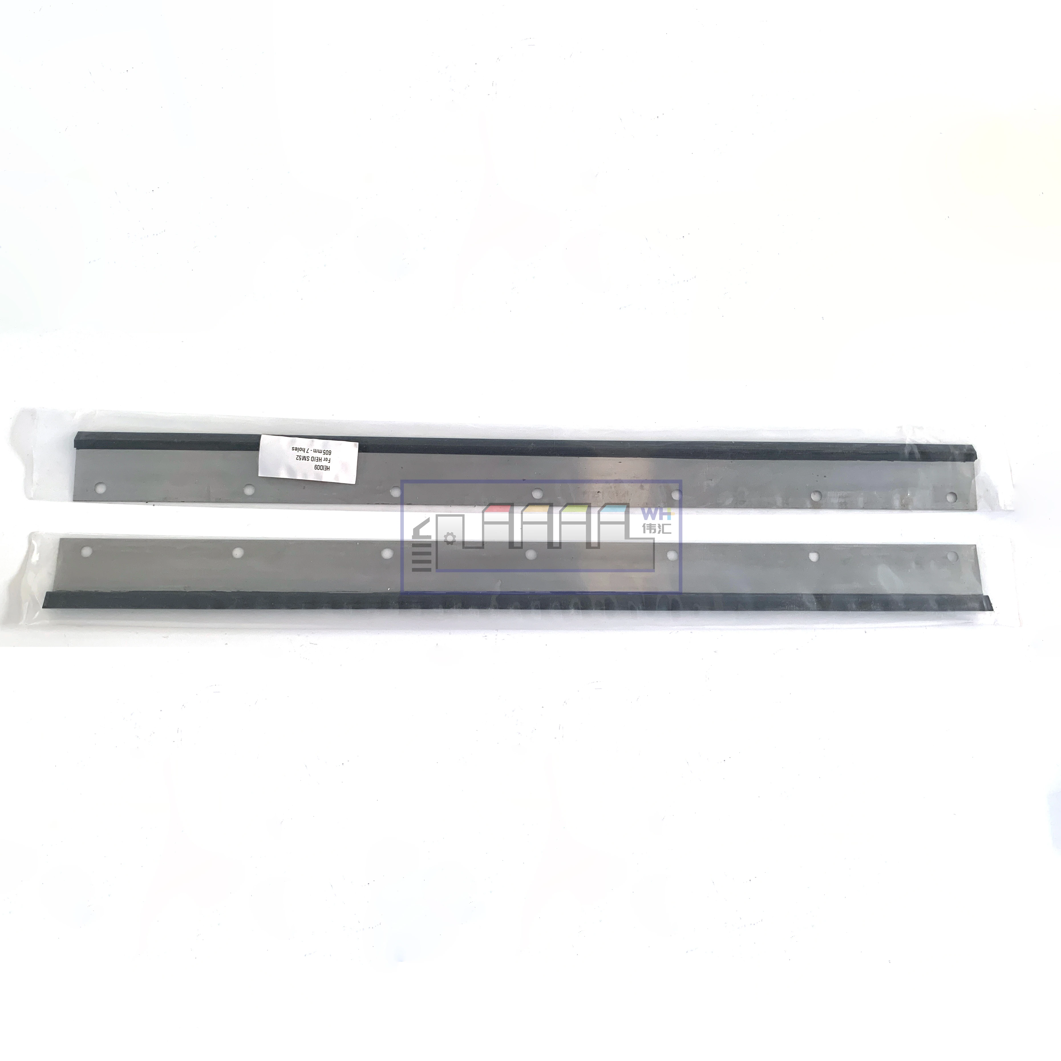 1 Buah Pisau Cuci SM52 Offset G2.010.502 605*46*0.5Mm 7 Lubang Bagian Cetak Heidelberg SM52