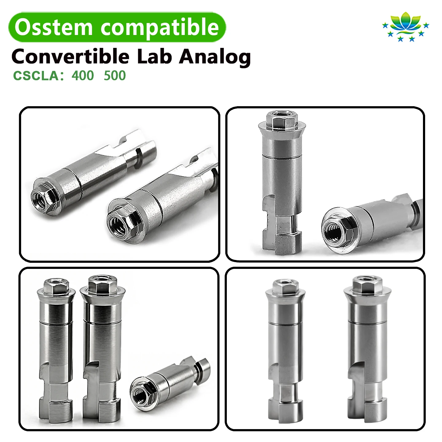 For Osstem Multi Unit Lab Analog MUA Abutment Analogue Prosthetic Component OEM Custom Service Precision Model Factory Direct
