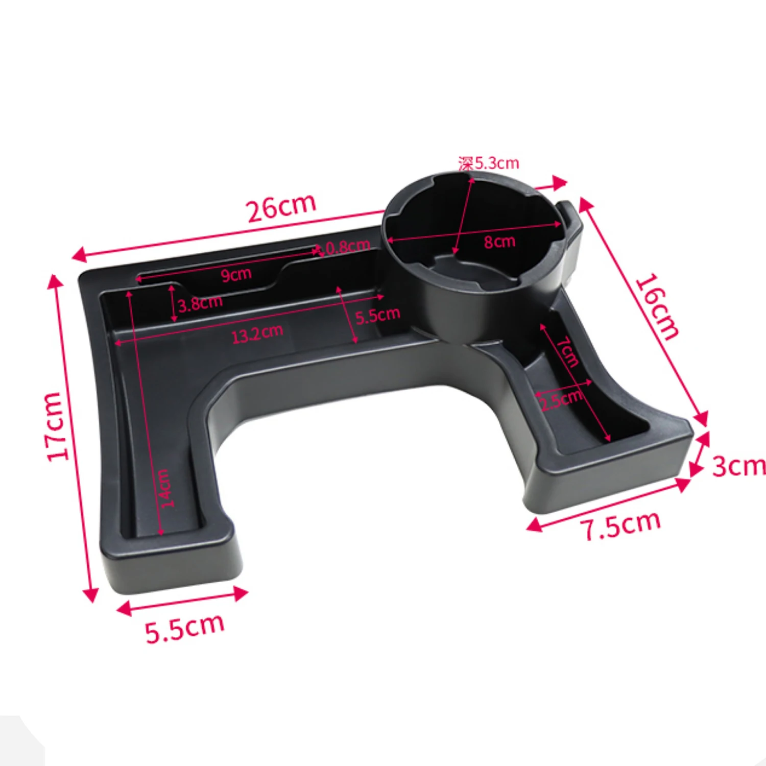 Center Console Gear Shift Storage Box for Suzuki Jimny JB64 JB74 4WD MT 2019-2023 Car Interior Accessory Stowing Tidying Tray