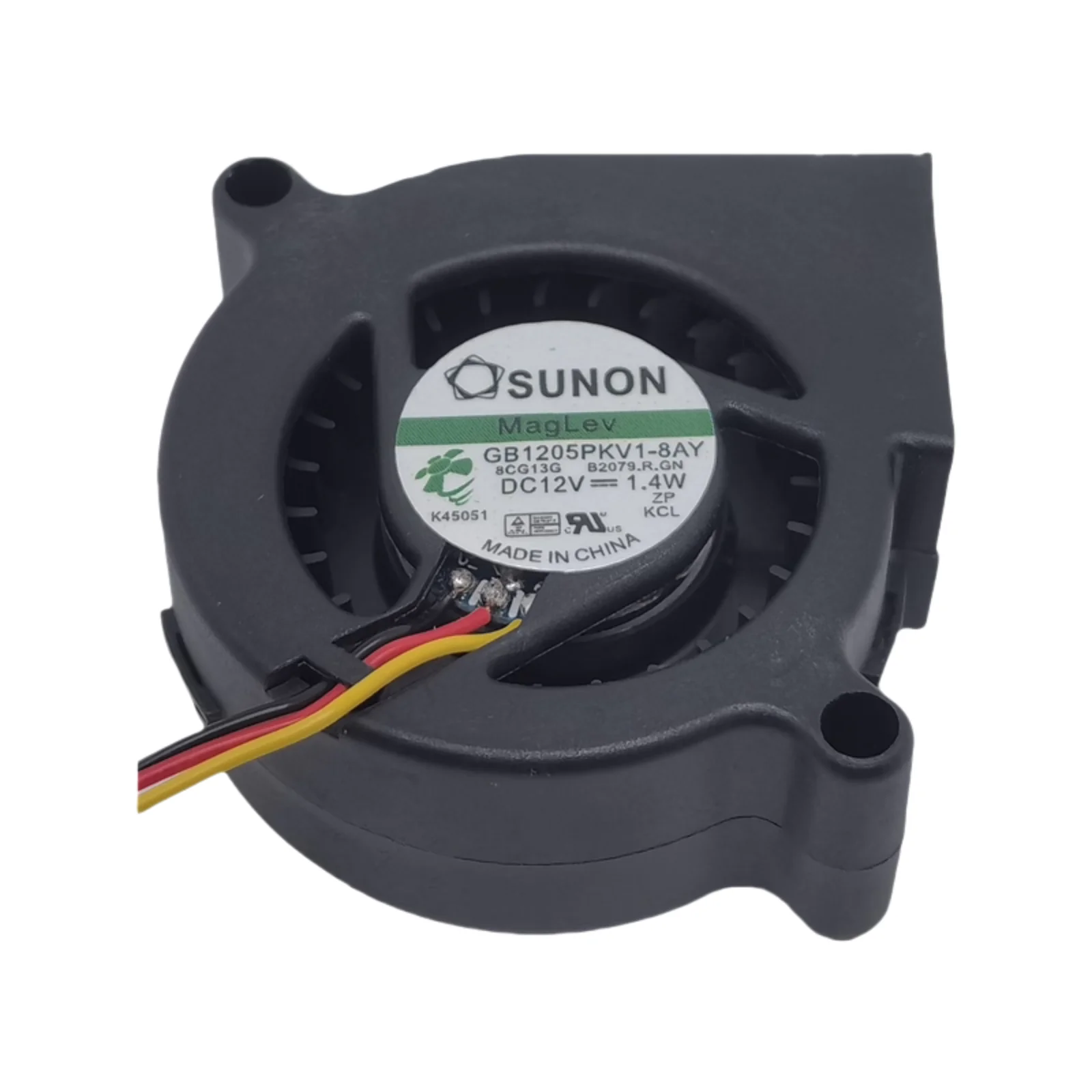 GB1205PKV1-8AY DC Blower Fan 50x50x20mm 5020 12V 0.1A 4400RPM PWM Tachometer for Projector