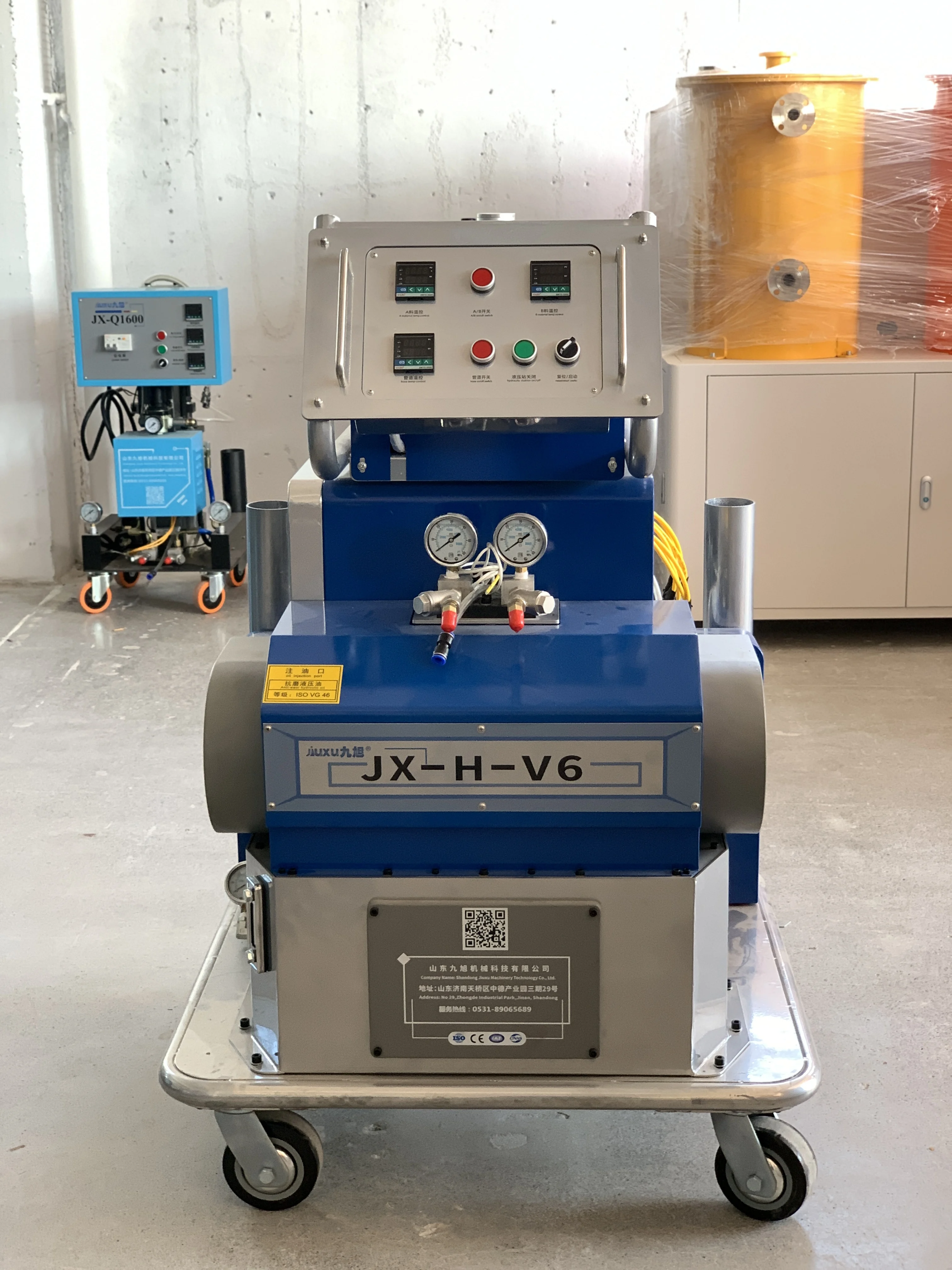 JX-V6 High Quality Hydraulic Drive Polyurea Polyurethane Spray Machine