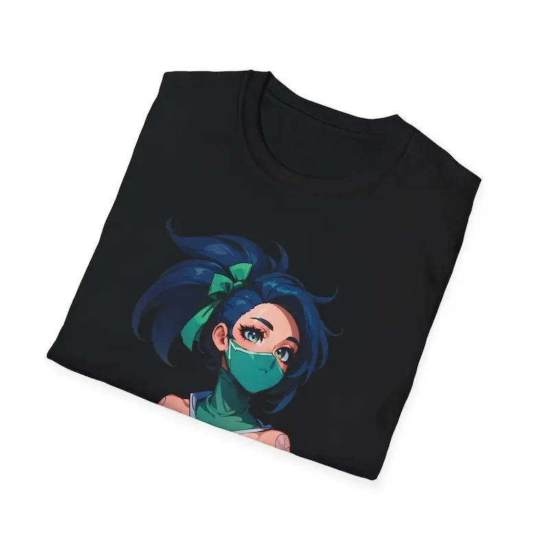 Akali Fanart High-Quality Gamer T-Shirt Perfect Gift for Fans