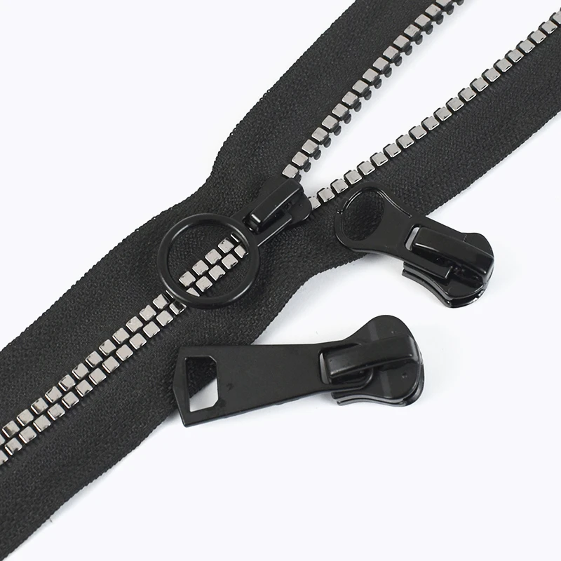 10Pcs Meetee 3# 5# 8# 10# 15# Zipper Sliders for Resin Zips Clothes Separating Zippers Replacement Zip Puller Sewing Repair Kits - Image 4