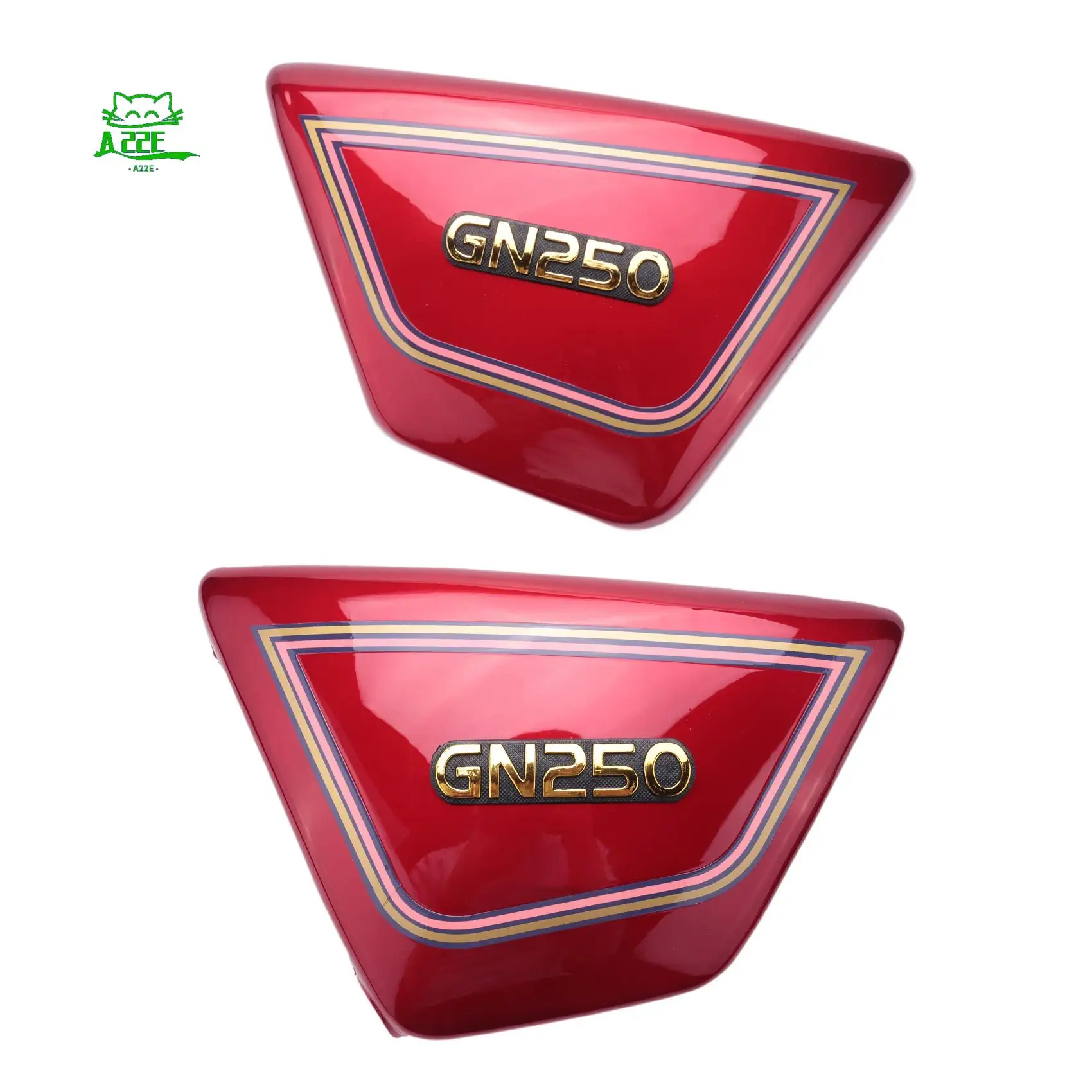 A22E-1 Pair Right & Left Frame Side Covers Panels For Suzuki Motorcycle Parts Gn 250 Gn250 Gn250 Motorcycle Parts