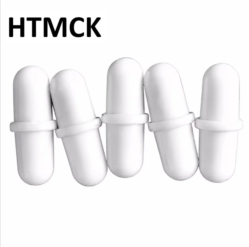 HTMCK 10 Piece Set of Automatic Stirring Cup Magnetized Circular Capsule Portable Cup Rotating Wheel Coffee Cup Magnetic Stirrer