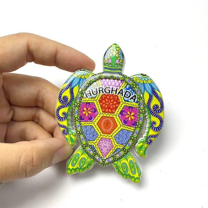 

Egyptian Hongjada Personalized Creative Turtle Magnetic Fridge Magnet High Aesthetic Strong Magnet Home Decoration Gift