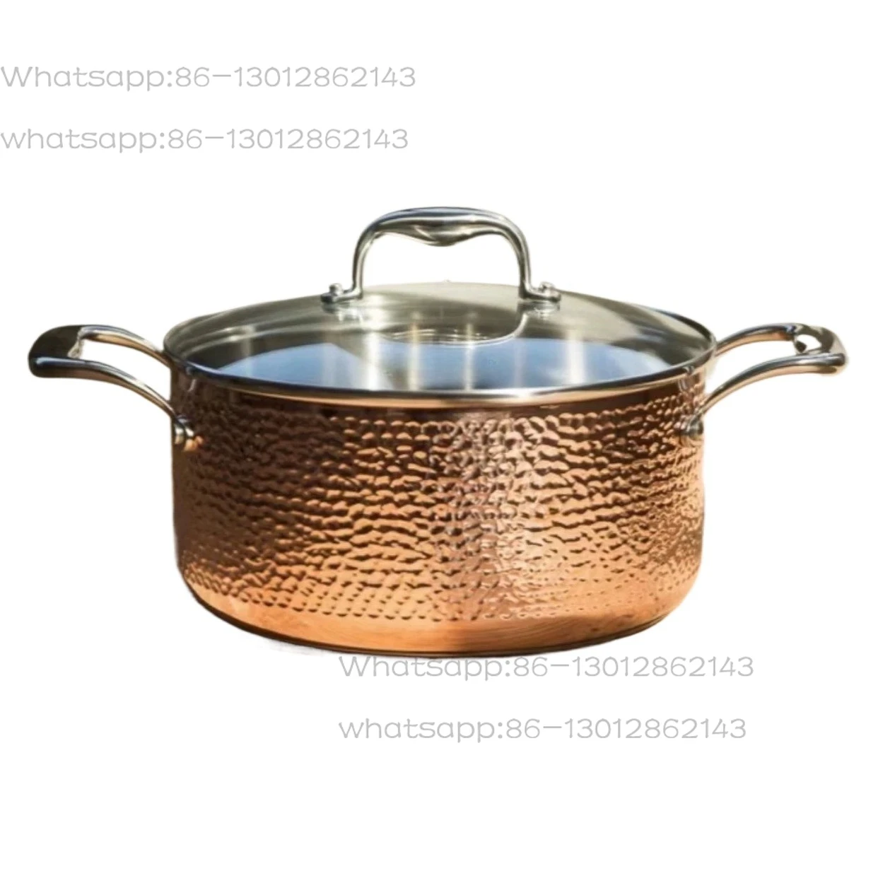 

Молоток, медное литье под давлением дно, 24*11,5 см, пароварка для супа, не выбирает плиту