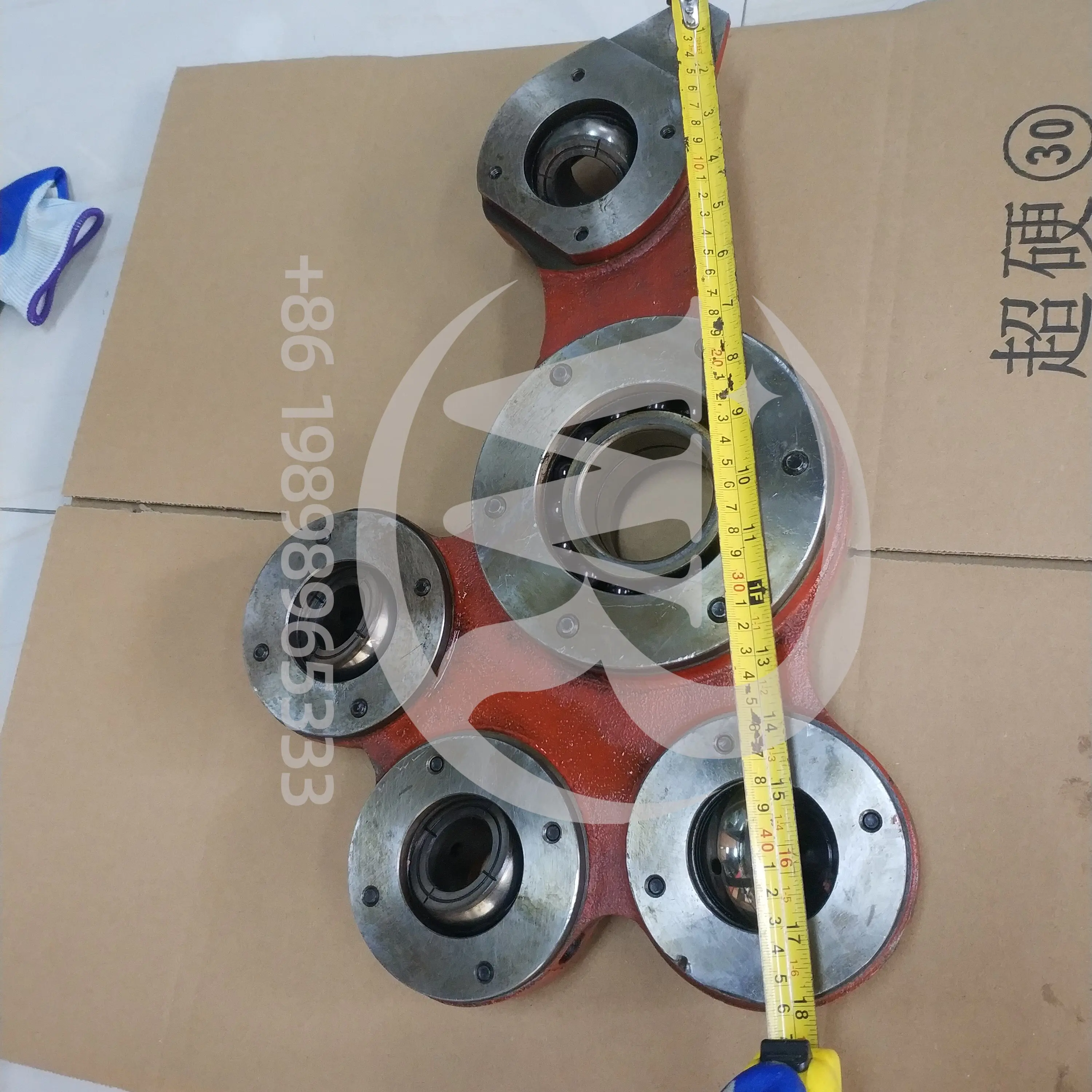 Original Used Gear Plate Gear Bearing Unit Clamping Transfer Gear for Komori L640  for Komori Litron40/60