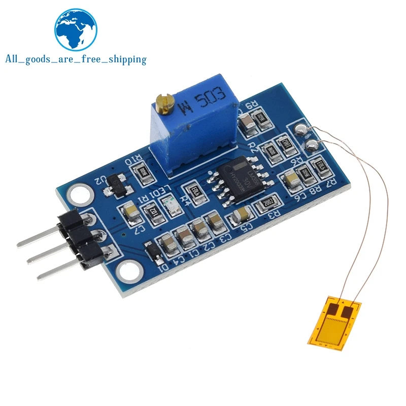 TZT Strain Gauge Bend Sensor Module Y3 Weighing Amplification Module Digital Sensor Biosensor Mixture For Arduino