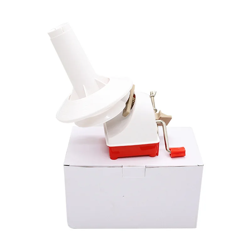 

Small household hand winding machine wool ball finishing winding device