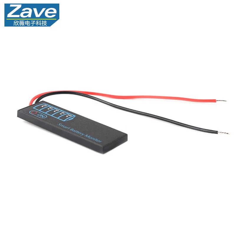 LED Voltage and Battery Level Display Board, DC 7-55V, for Lead-Acid, Li-NMC, and LiFePO₄ Batteries