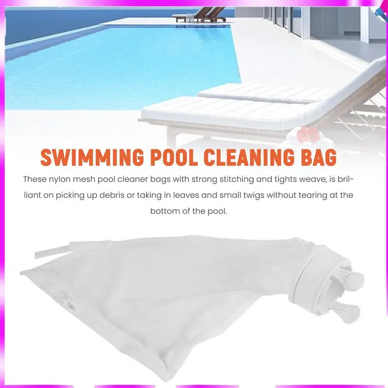 

N96R 3PCS Zippered Bag Replacement Fits For Polaris 280,480 Pool Cleaner All Purpose Filter Bag Swimming Pool Cleaner Bags