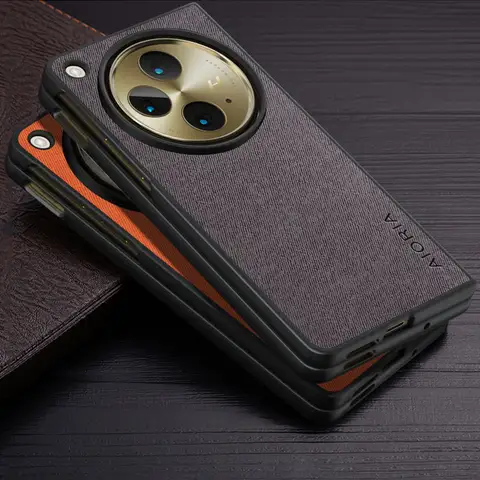 Case for Oneplus Open coque Luxury textile Leather skin soft phone cover funda for oppo find n3 oneplus open case funda