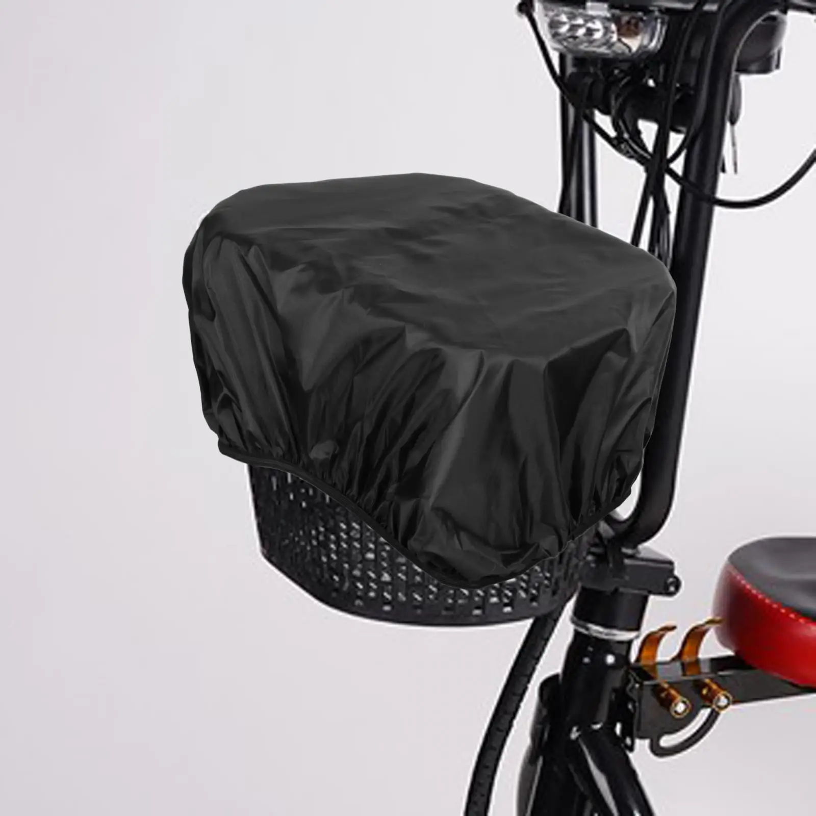 Bike Basket Cover Bicycle Basket Cover Accessories for Tricycle Motorcycle Mountain Bikes Bike Basket Sunproof Rainproof Cover