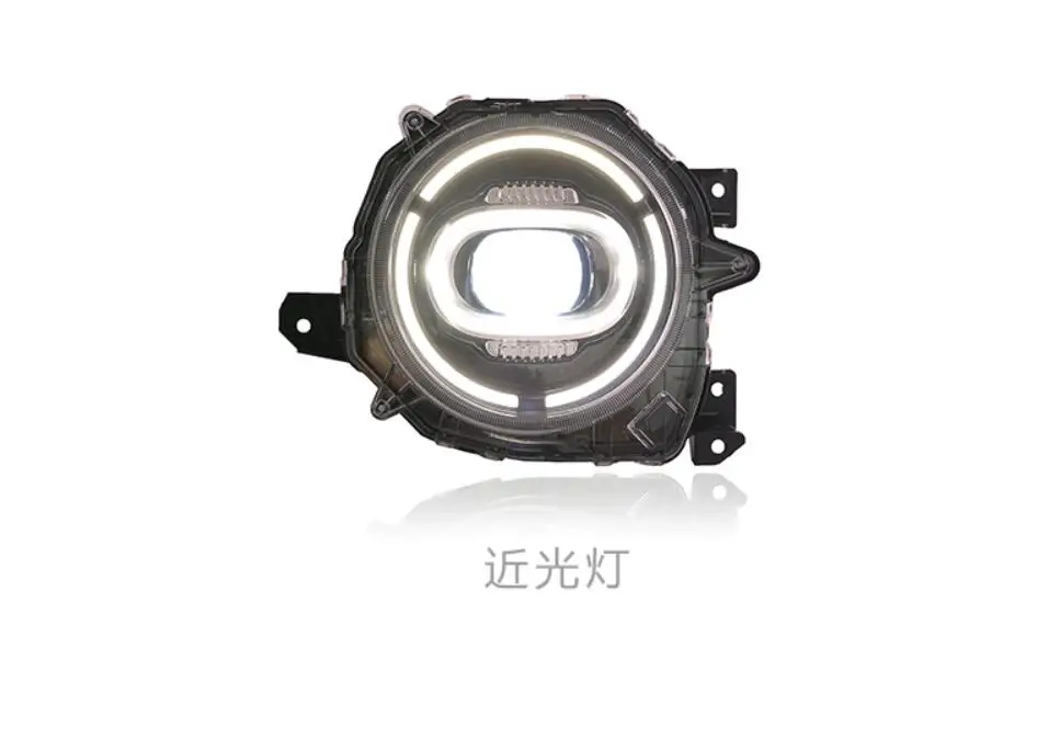 2pcs 2018~2021 car bupmer head light for Jimny headlight car accessories All in LED fog Jimny headlamp