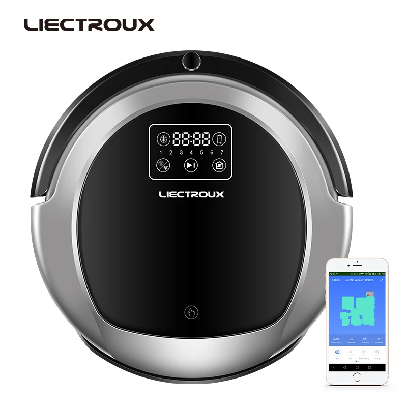 LIECTROUX B6009 2019 New Style Dropshipper Cheap Steam Cleaner Low Noise Big Capacity Dust Box Multifunctional Aspiradora R