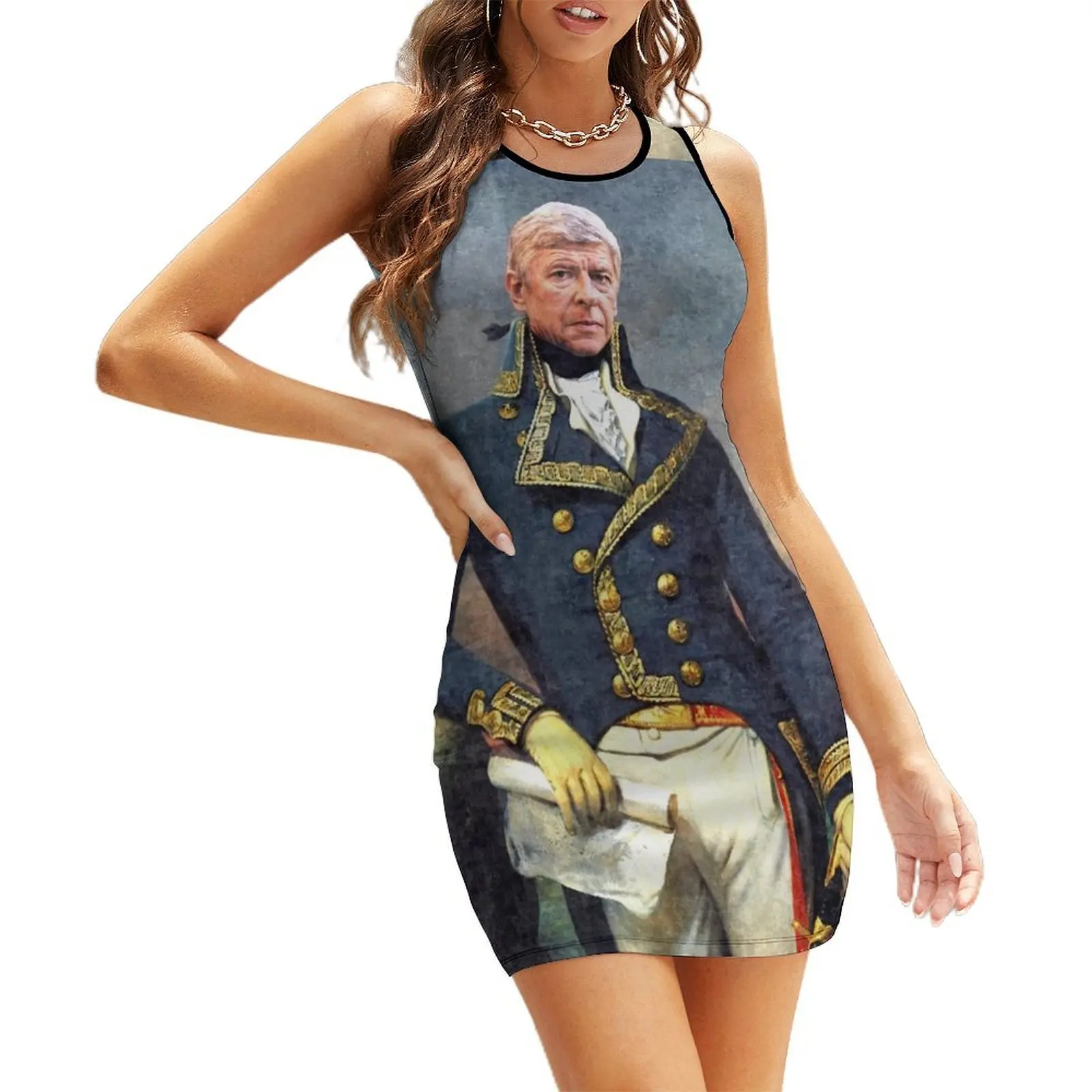 

Marshal Arsene Wenger Sleeveless Sundress dresses for woman 2025 dresses for special events luxury woman evening dress