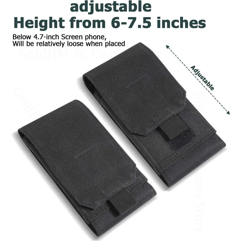 

Molle Tactical Pouch Phone Case For Redmi K80 Pro K70 Ultra Waist Belt Bag Phone Cover For Redmi K70E K60 Ultra K40s K50 Gaming