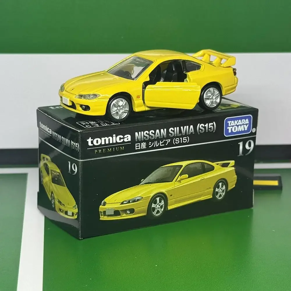 Takara Tomy Tomica Premium 19 Nissan Silvia (S15) Mini Car Toy Model Replica Series Children Christmas Gifts Boy Toys