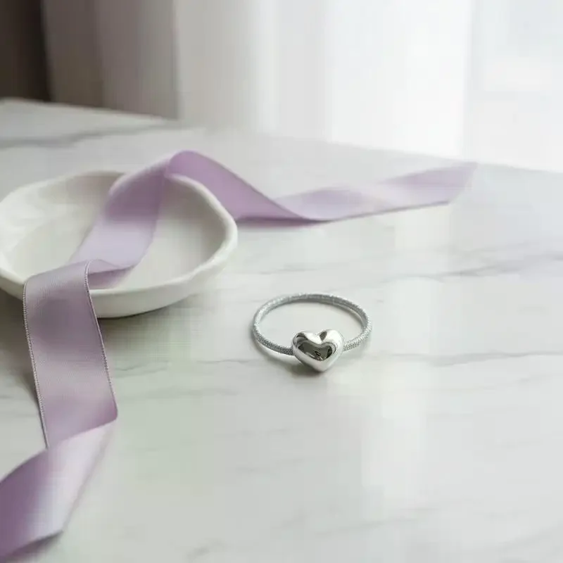 

Эластичные резинки для волос в форме сердца, 10 шт., для девочек, прочные резинки для хвостиков, для ночевок и школьных мероприятий