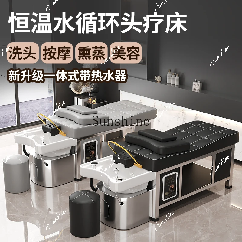 Ceramic basin head therapy special Thai massage water circulation fumigation stainless steel beauty salon TF