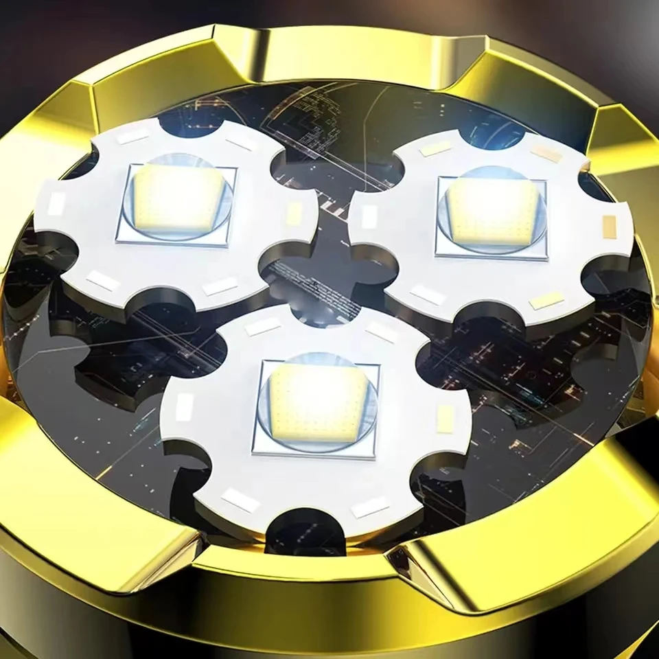 Rechargeable LED Flashlight with Cap Clip 6