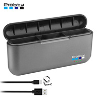 USB-C Battery Charger for GoPro Hero 12/11/10/9 Black for Gopro 12 11 10 9 Batteries Action Camera Accessories
