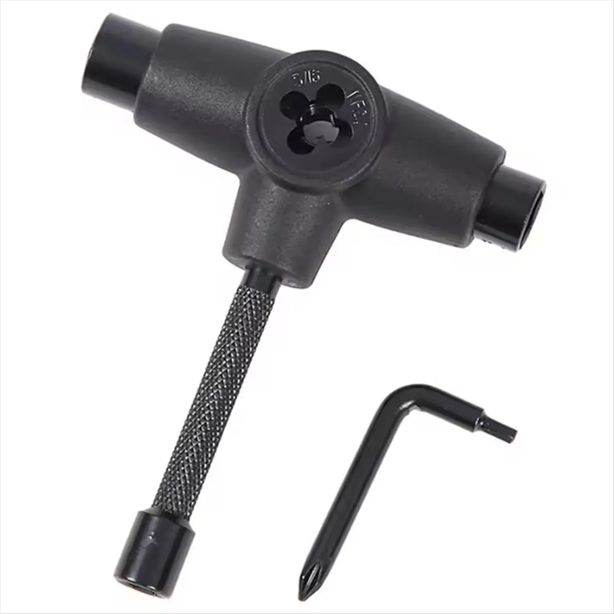 ABNH Skateboard T Tool T Shape Skateboard Tool Skateboarding Wrench Repair Tool Roller Skate Wrench for Skates or Quad Skates