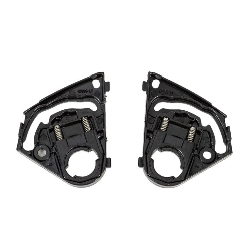 

1 Pair Motorcycle Helmet Visors Mounting Fix Base Plate Lens Holder Bracket for OF573 OF586 Helmet Accessory D7YA